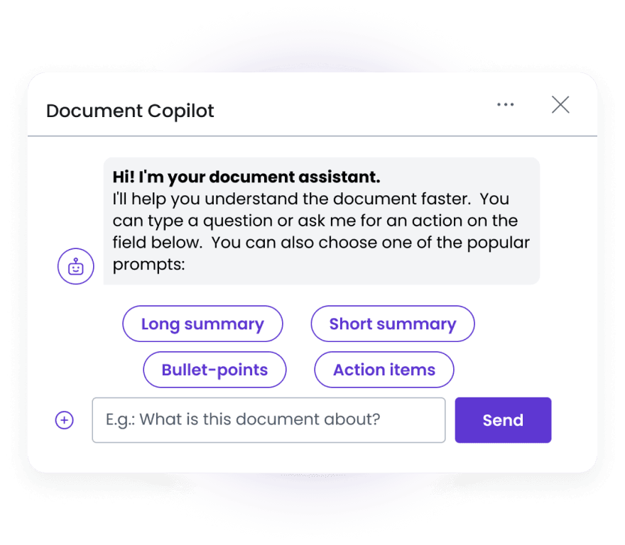 Streamline preparation with AI summaries